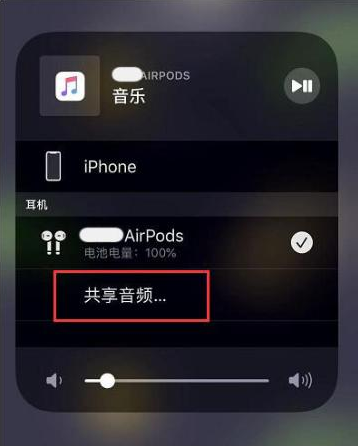 临沧苹果14音频维修点分享iPhone14音频共享设置方法 