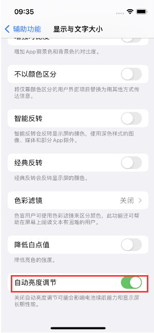 临沧苹果15维修店分享iPhone 15 Pro系列屏幕亮度 