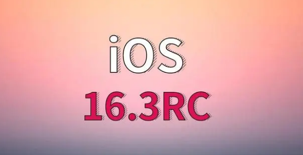 临沧苹果手机维修分享iOS 16.3 RC版升级_iOS 16.3 RC版一键刷机教程 